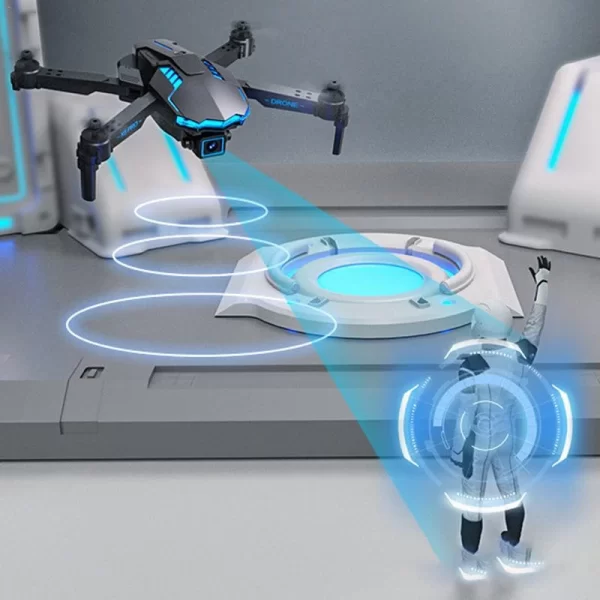Mini Drone RC Quadcopter With 4k Camera Foldable GPS Helicopter For Beginners With 360Intelligent Obstacle Avoidance Auto Return